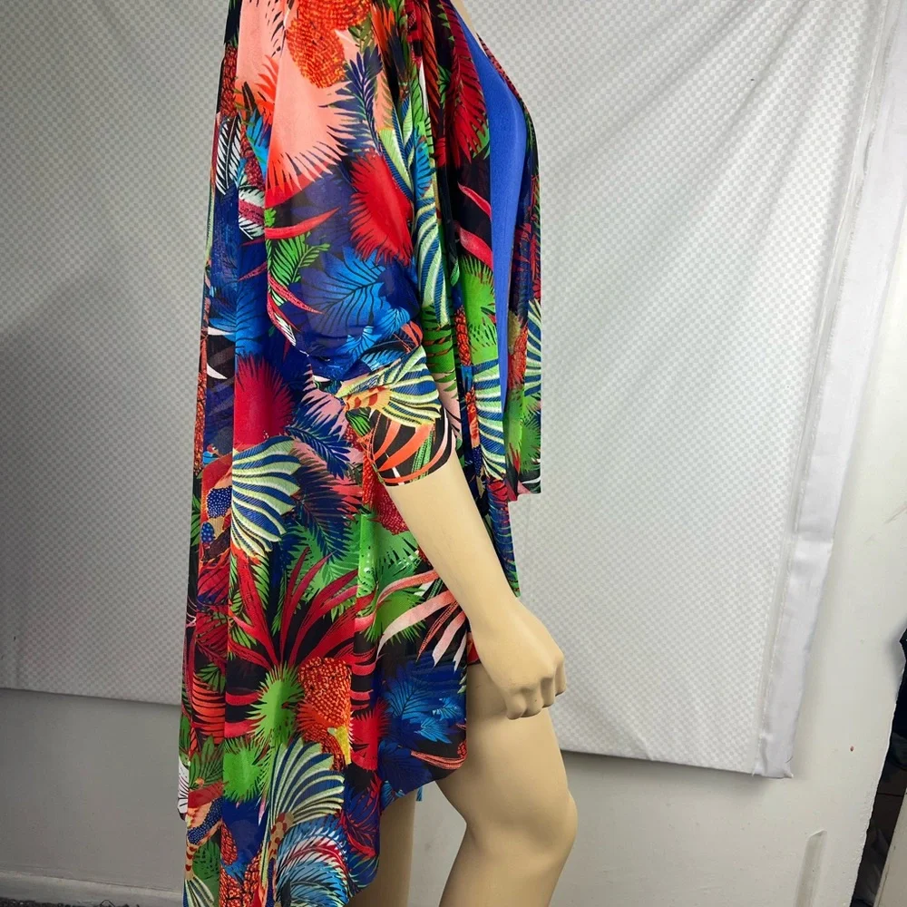 Attitudes by Renee‎ Global Illusions Cover Up Cameo tropical LG Petite
